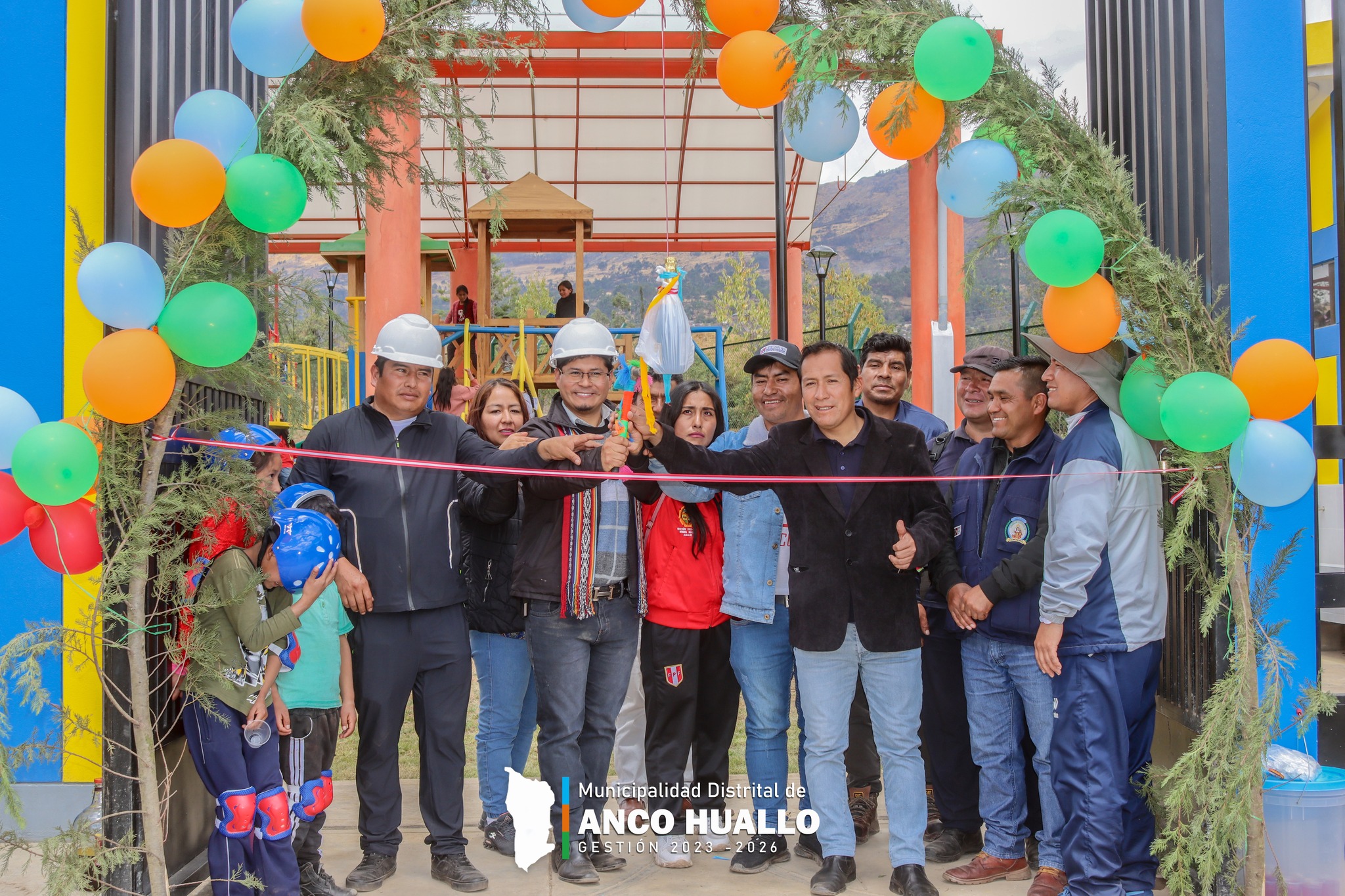 Inauguración del Parque Infantil Chuparo