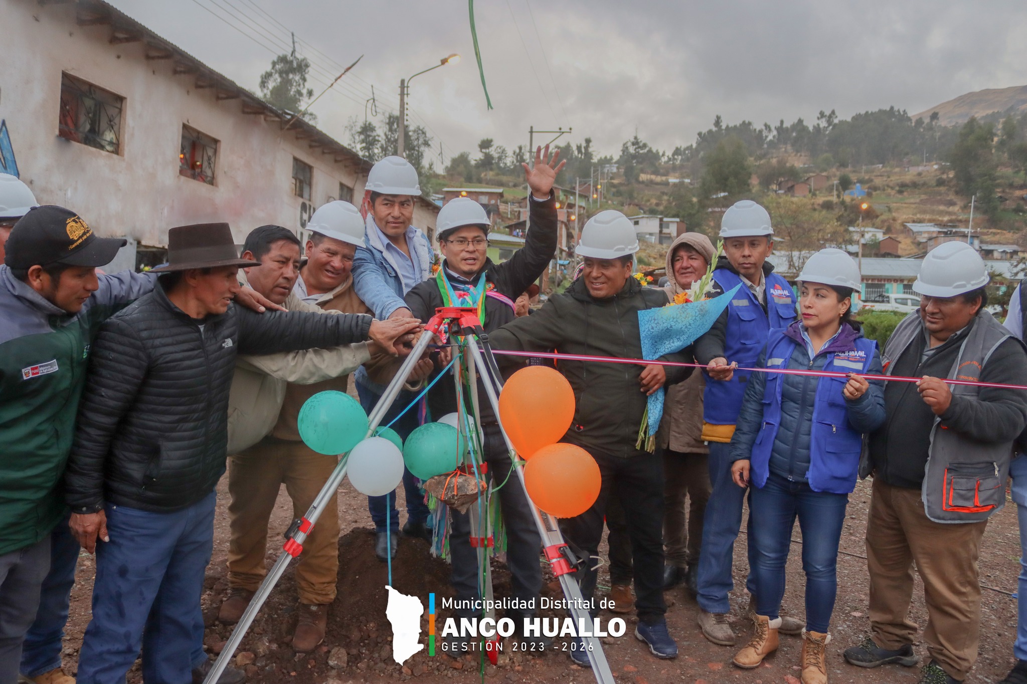 Inicio de obra Pistas y veredas de Totorabamba